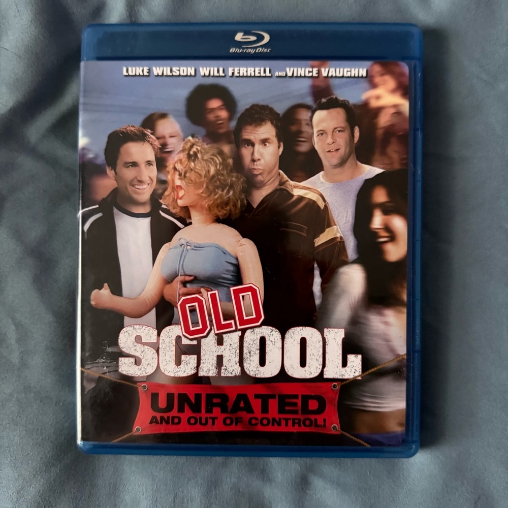 Old School (Unrated) (Blu-ray, 2003) Disc Tested, Working